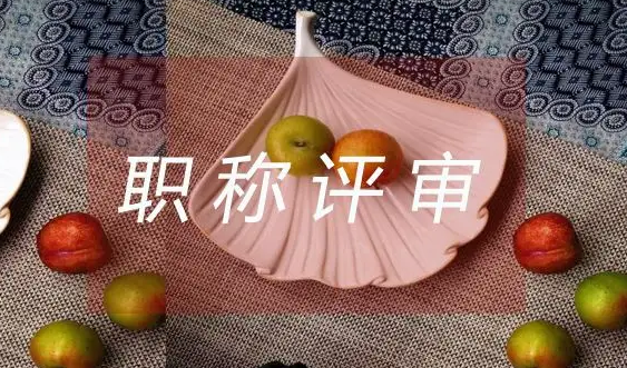 職稱評審學術成果